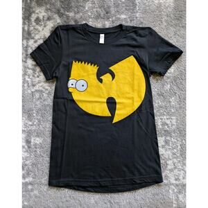 Wu-Tang X Bart Simpson Tee By American Apparel - Women's Large, Made In USA